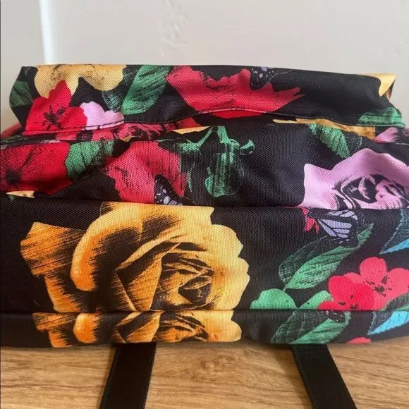 Vera Bradley Grande Laptop Backpack in the Havana Rose Pattern Butterfly Travel - Picture 12 of 12